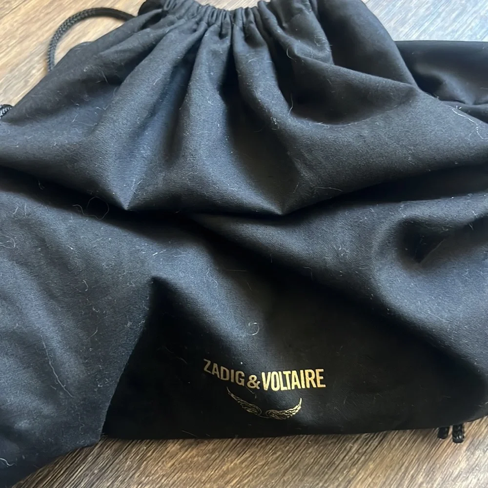 Zadig & Voltaire rockyssime glitter bag - Black - Picture 10 of 10